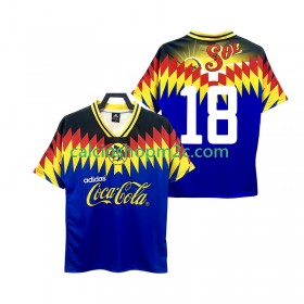 Club América 18 1995 Retro Maglia Trasferta Manica Corta